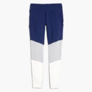 NEW BALANCE® FOR J.CREW PERFORMANCE LEGGINGS IN COLORBLOCK